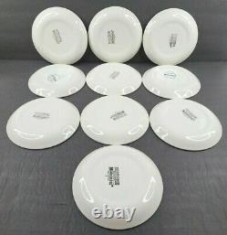 10 Midwinter Stonehenge White Cups Saucers Set Vintage Coffee Cups England Lot