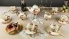 15 Pieces Floral Vintage China Coffee Set Hausweethausweet