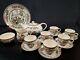 16pc Antique Lord Nelson Pottery England Indian Tree Pattern Teapot Set