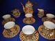 17 Piece Vintage Antique Rare Decorative Ceramic Chinese Tea/coffee Set