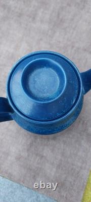 1960's Winterling Bavaria Blue Floral Ceramic Coffee set Vintage German Pottery