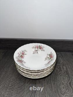 1961 Vintage Royal Albert Lavender Rose 54 Piece Dinner, Coffee & Tea Set