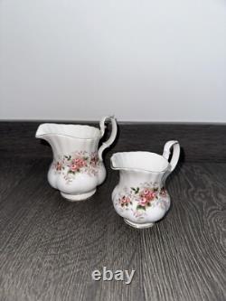 1961 Vintage Royal Albert Lavender Rose 54 Piece Dinner, Coffee & Tea Set