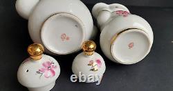 1970's Vintage USSR Russian LFZ Lomonosov Porcelain Coffee Tea Pot Set SPRING