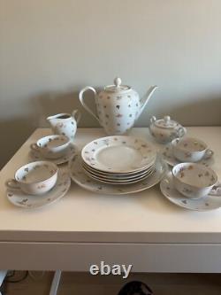23 PCs Vintage Coffee/ Tea Set Of Mitterteich Bavaria. Made In Germany