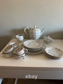 23 PCs Vintage Coffee/ Tea Set Of Mitterteich Bavaria. Made In Germany