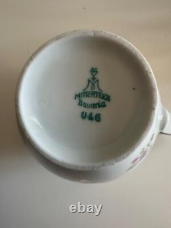 23 PCs Vintage Coffee/ Tea Set Of Mitterteich Bavaria. Made In Germany