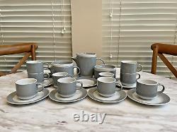 26pc Vintage Richard Ginori Colonna COFFEE SET for 10 Giovanni Gariboldi Design