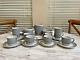 26pc Vintage Richard Ginori Colonna Coffee Set For 10 Giovanni Gariboldi Design