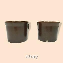 28pc Vintage Wedgwood Sterling Oven To Table Cup & Saucer Set Reto MCM Brown