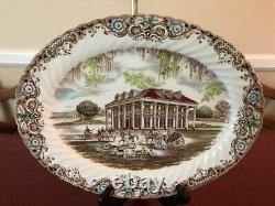 29 PC Vintage Heritage Hall Ironstone Multicolor Collectible Dinner Coffee Set
