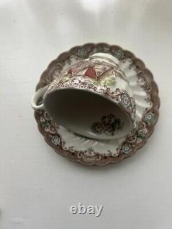 29 PC Vintage Heritage Hall Ironstone Multicolor Collectible Dinner Coffee Set