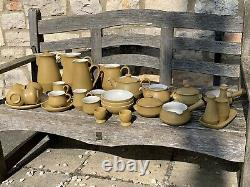 30 items Denby Ode vintage tea coffee pot cruet set milk jug cups soup bowls