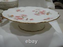31 pcs Delicate Vintage Tea / coffee set Various pink flowers 9200 GB Clyde