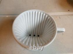 3-er Set Melitta 101-er Coffee Filter/White, Mint Green, Yellow-Vintage