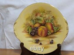 46pcs Vintage Aynsley Orchard Gold Fruit Centre Tea Coffee & Dinner Service