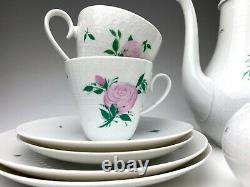 4 Person Coffee Service Rosenthal Romance Rose StudioLine