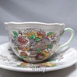 4 Vintage Royal Doulton Cup And Saucer Hampshire D-6141 Scarce