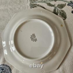 4 x Vintage Art Deco Johnson Bros Ironstone Lemon Tree Cup Saucer Trio Set