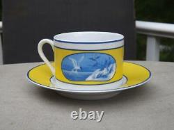 5 Lynn Chase Costa Azzurra Cup & Saucers Mint Condition