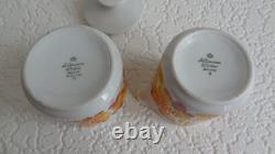 70s pattern Vintage Coffee Tea Set Bavaria Seltmann Weiden bundle of 24
