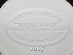 8 Portmeirion Meridian White Mug/Cup and Saucer Sets Susan Williams-Ellis