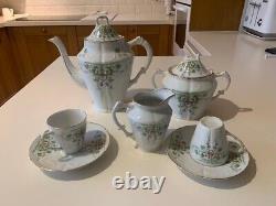 A 12 Pieces Coffee Set, Vintage, From France