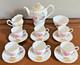 A Very Rare Vintage Paragon Chrysanthemum Coffee Set