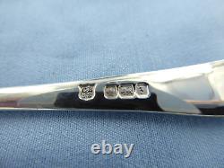A Vintage Set Of Six Sterling Silver Old English Coffee Spoons, Sheffield 1917