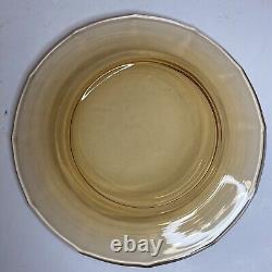 Amber Tea / Coffee Set Depression Glass Vintage Serving for 12/ 2 C/S Sets