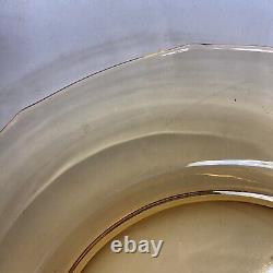 Amber Tea / Coffee Set Depression Glass Vintage Serving for 12/ 2 C/S Sets