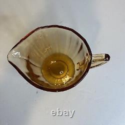 Amber Tea / Coffee Set Depression Glass Vintage Serving for 12/ 2 C/S Sets