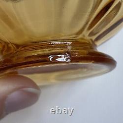 Amber Tea / Coffee Set Depression Glass Vintage Serving for 12/ 2 C/S Sets