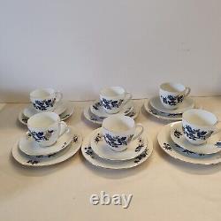 Antique Vintage Koenigszelt Silesia Trio coffee set / Teaset X 6