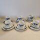 Antique Vintage Koenigszelt Silesia Trio Coffee Set / Teaset X 6