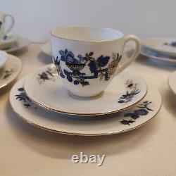 Antique Vintage Koenigszelt Silesia Trio coffee set / Teaset X 6