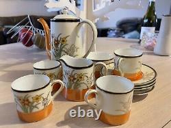 Antique Vintage Noritake fine china coffee/tea set perfect condition