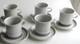 Arabia Finland Vintage, Set Of 5 Large Salla Cocoa, Coffee Cups & Saucers