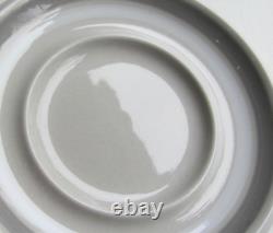 Arabia Finland Vintage, Set of 5 Large Salla Cocoa, Coffee Cups & Saucers