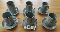Arch Pottery St. Ives Cornwall vintage coffee set