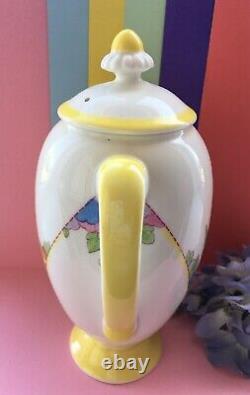 Art Deco / Vintage Royal Doulton Leonora Bone China Coffee Pot & Original Lid