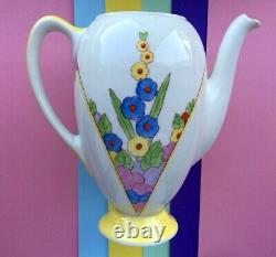 Art Deco / Vintage Royal Doulton Leonora Bone China Coffee Pot & Original Lid