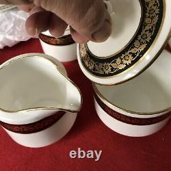 Aynsley Coffee Service Pattern 2675 26 pcs. Black / Gold