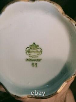 Bareuther Vintage Gold Tea / Coffee Set, Bavaria, 13 Pieces