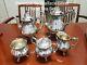 Baroque Tea & Coffee Set By Wallace 5 Piece Vintage Siverplate Set