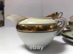 Bavarian Antique PORCELAIN 14pce Coffee Set