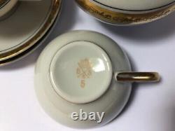 Bavarian Antique PORCELAIN 14pce Coffee Set