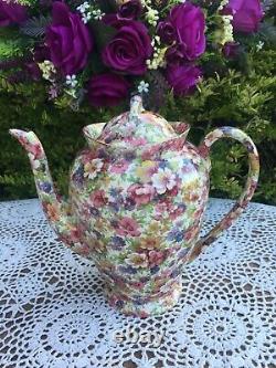 Beautiful Vintage 1930's James Kent Fenton Du Barry Chintz Ware Coffee Set