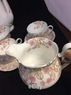 Beautiful Vintage Bone China Rare Shelley Tea/ Coffee 15 Piece Set #gt