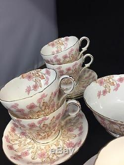 Beautiful Vintage Bone China Rare Shelley Tea/ Coffee 15 Piece Set #gt